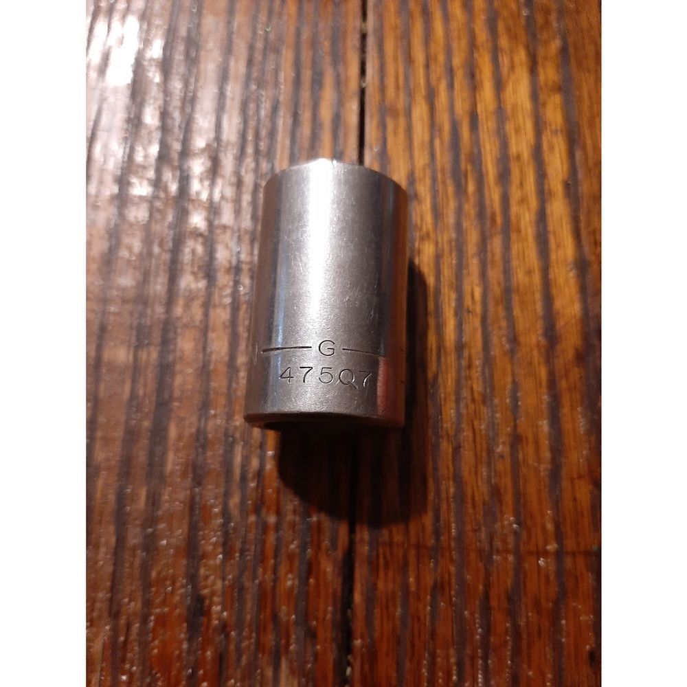 Vintage Craftsman Sears 11/16" 12 Point 1/2" Drive Socket G47507 USA